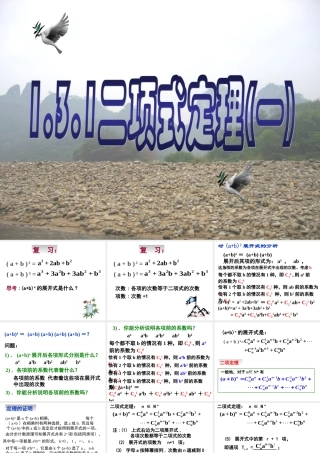 1.3.1二项式定理（一）