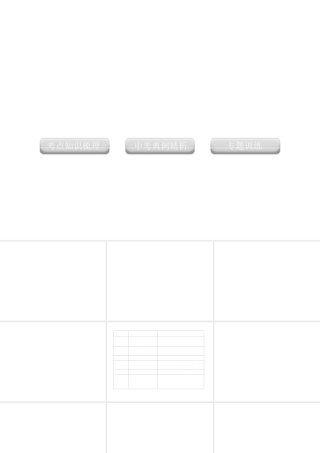 2012版中考化学 专题21 化学与生活复习精品课件（含11真题和12预测试题）