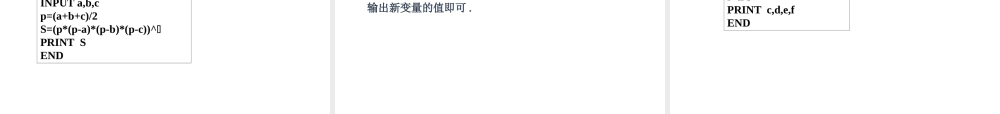 11-12学年高中数学 1.2.1 输入、输出和赋值语句同步学案 新人教A版必修3
