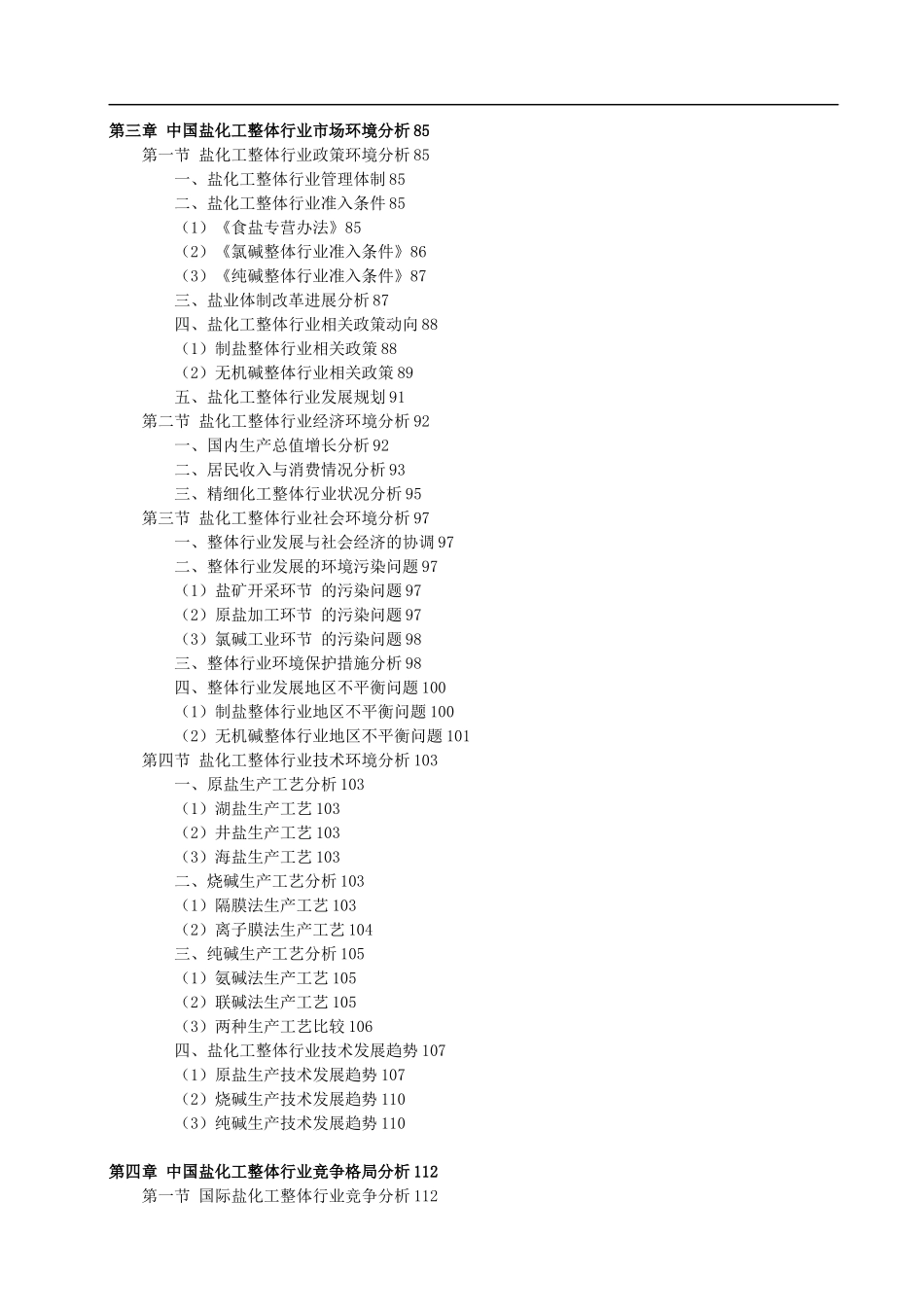 中国盐化工行业运营格局分析及投资潜力研究预测报告_第3页