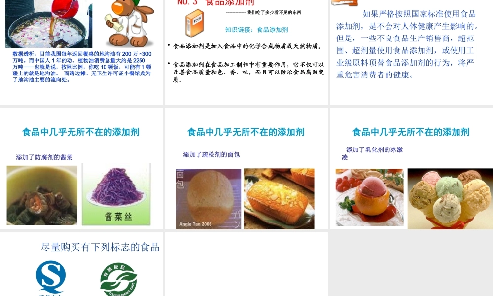 2012年秋七年级生物上册 第二章 第二节 建立良好的日常饮食习惯课件册 新人教版