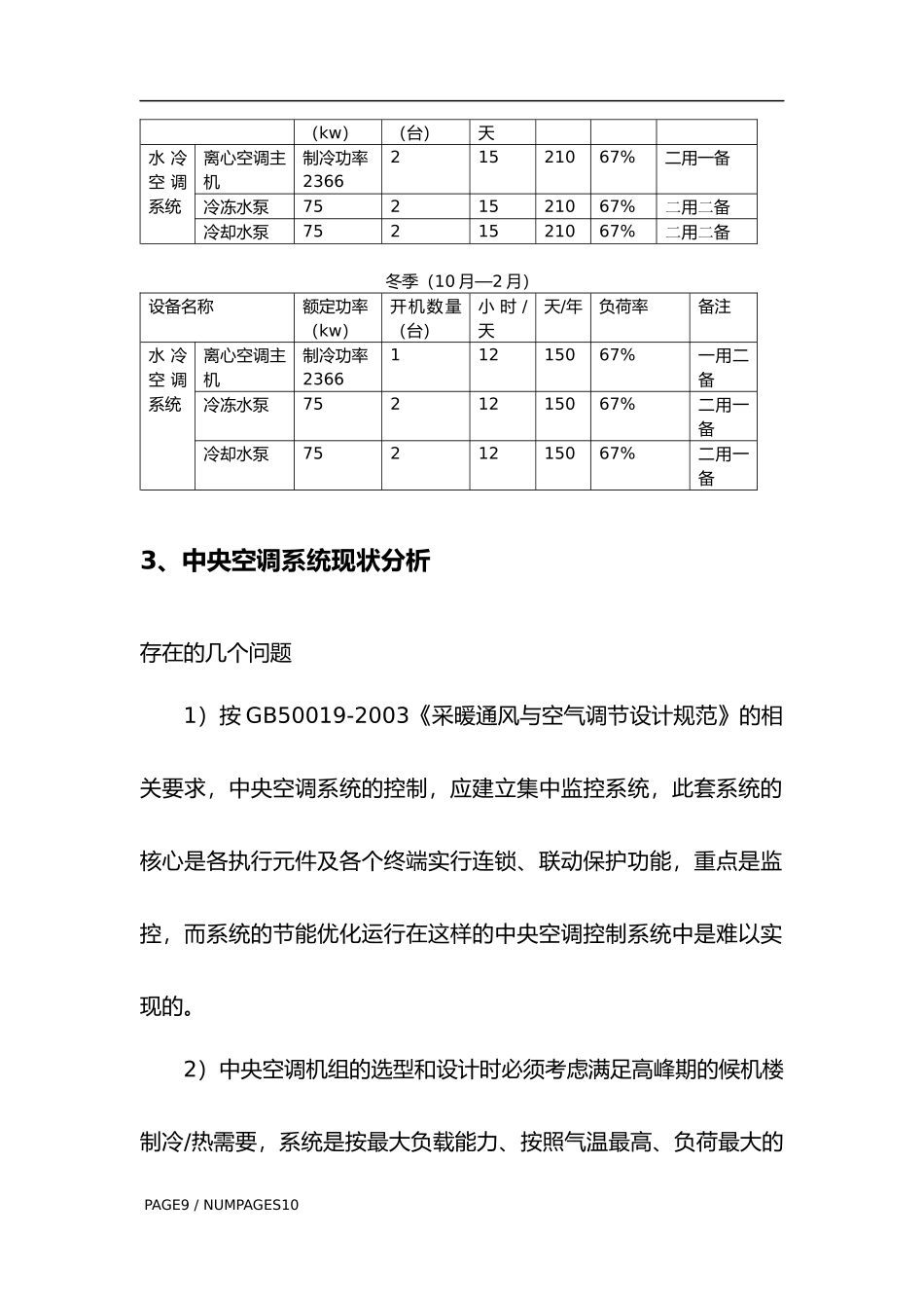 中央空调节能改造项目可研报告及估算_第2页