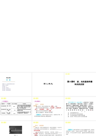 2012年2月中考科学一轮复习 第2单元精品课件 浙教版