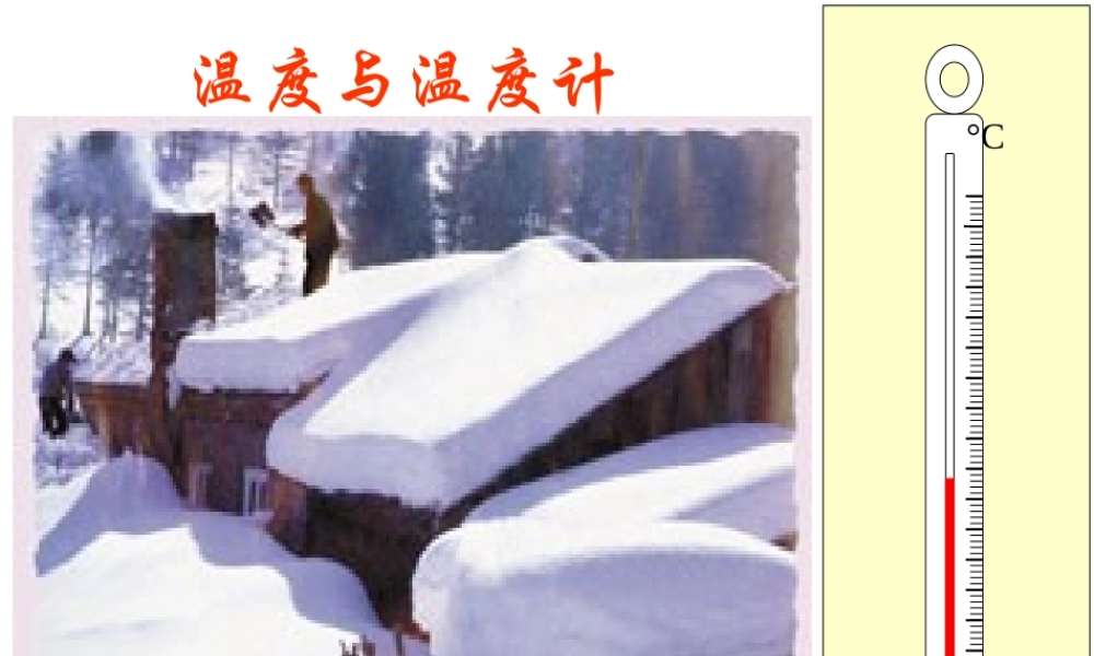 1、温度与温度计课件
