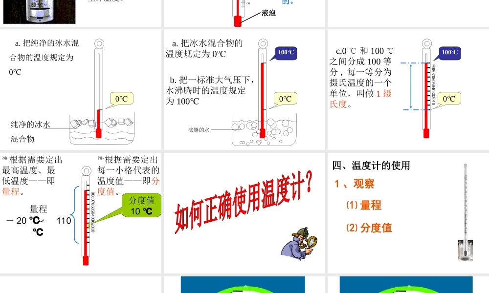 1、温度与温度计课件