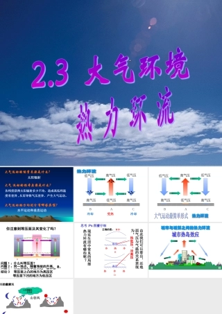 2.3.2 热力环流