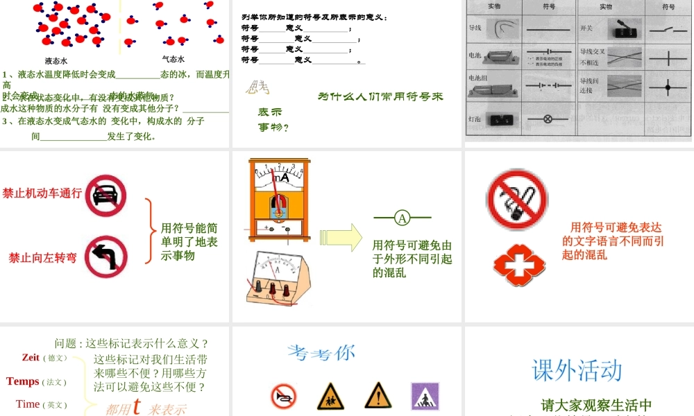 1.1模型、符号的建立与作用
