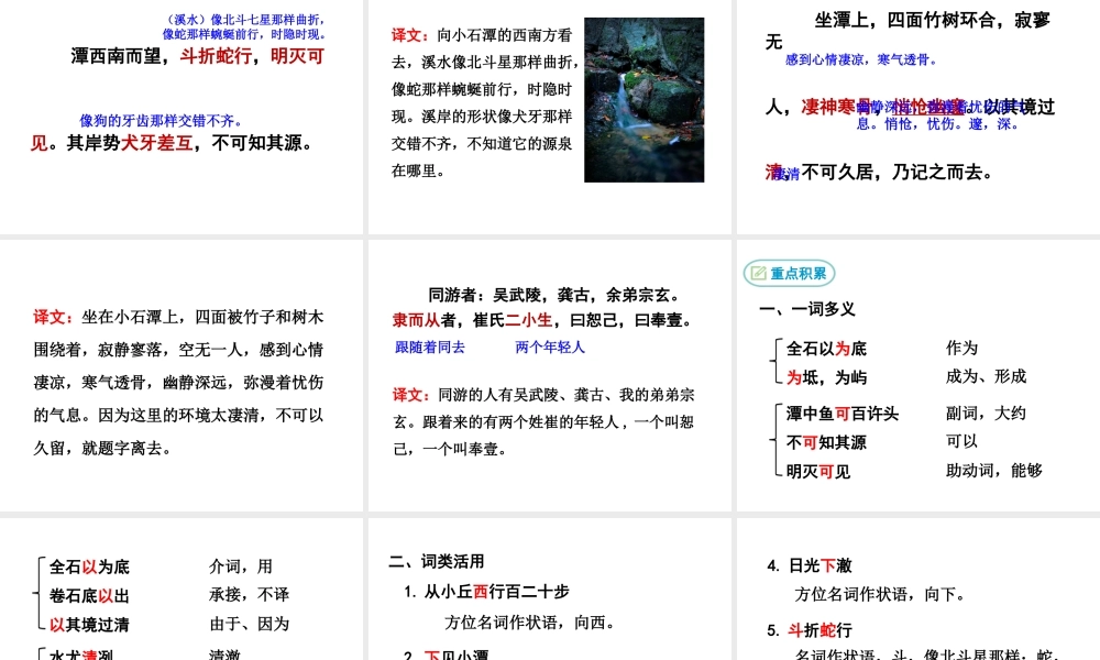 10.小石潭记课件