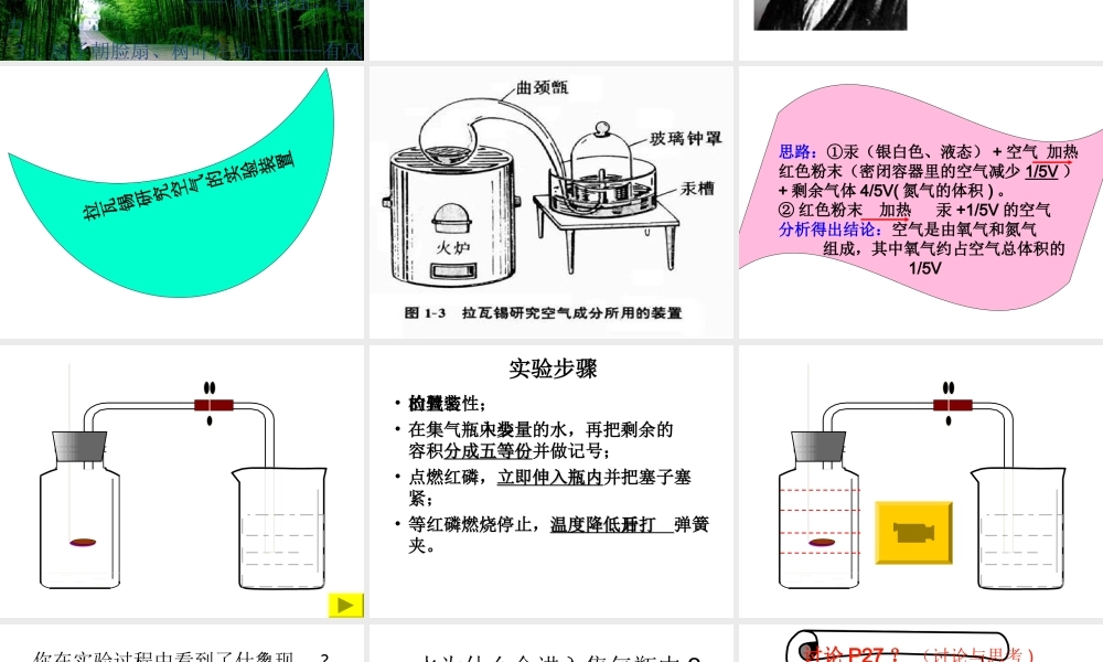 2013年秋九年级化学上册 第二单元 我们周围的空气 课题1 空气精品课件 （新版）新人教版