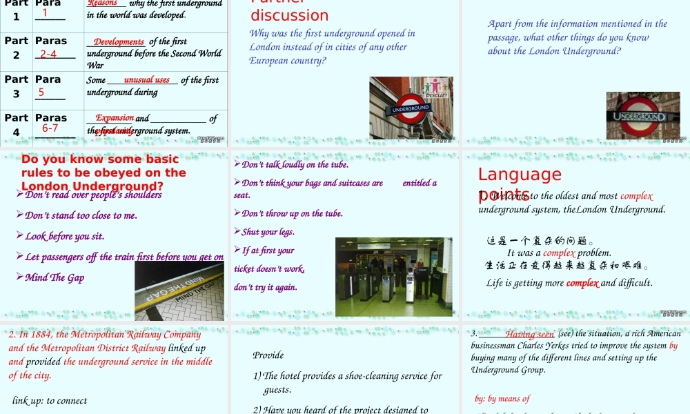2007江苏省高二英语Unit4 Reading
