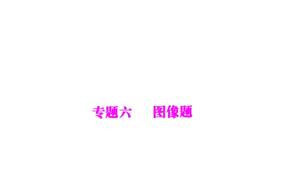2012年中考化学复习资料 专题六 图像题课件