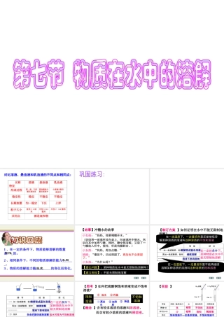 2006年浙江地区科学八年级上全册资料浙教版