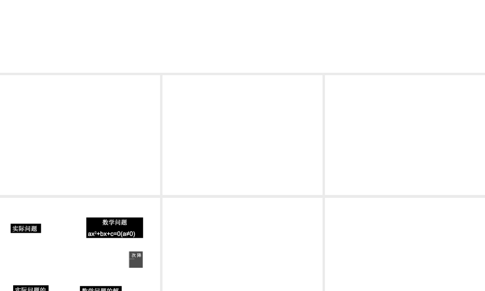 2007年北京市九年级数学一元二次方程教材分析 人教版