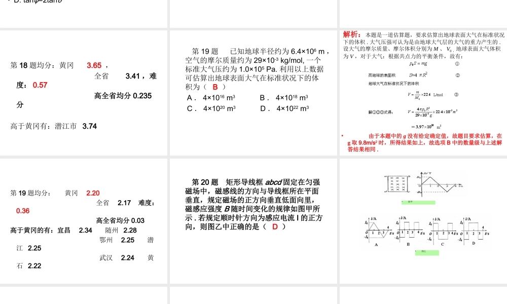 2008年高考物理试题得失