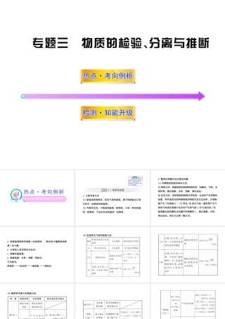 2012年中考化学考点知识备考复习课件9