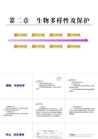 2012年中考生物第一轮复习资料 第六单元与环境 第二章生物课件 济南版