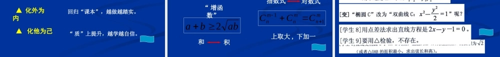 2009高考复习建议(王芳)