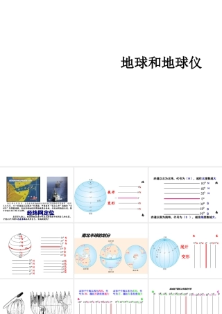 2014-2015七年级地理上册《1.1 地球和地球仪》课件 新人教版