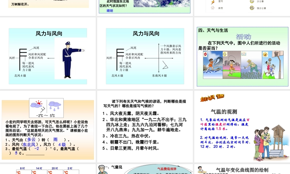 2014-2015学年七年级地理上册 第四章 第1-3节复习课件 湘教版