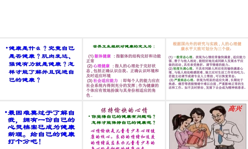 -八年级生物下册 第八单元 第三章 了解自己 增进健康复习课件 新人教版-新人教级下册生物课件