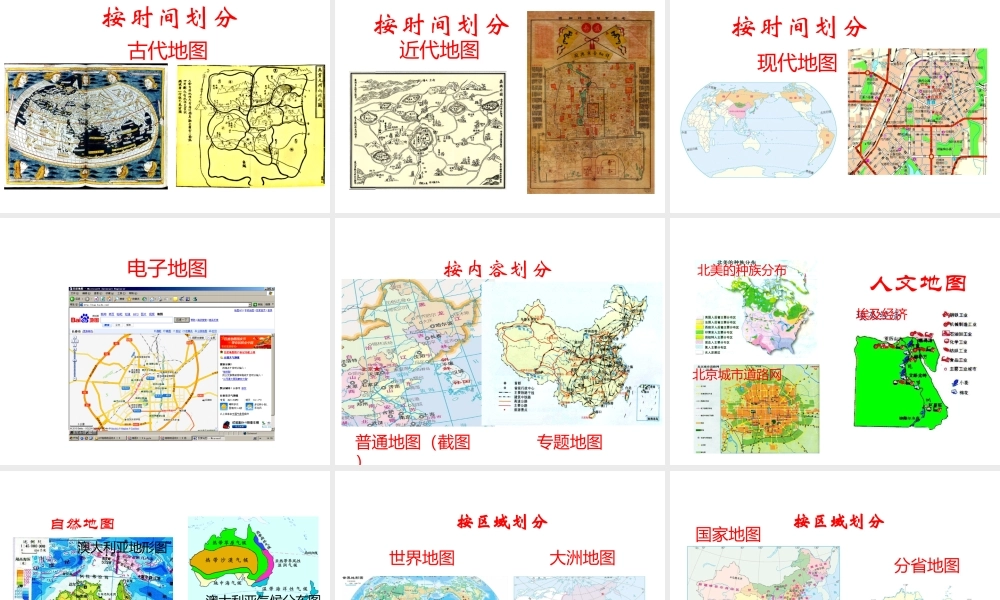 2014-2015学年七年级地理上册《地图的阅读》（第1课时）课件 （新版）新人教版