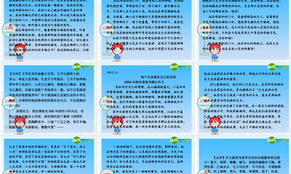 2010年高三英语高考二轮复习专题PPT学案：文化底蕴