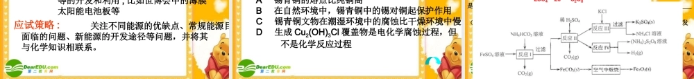 2010浙江省温州高中化学高考二模分析及备考研讨会课件三、四类学校：STSE题型应试策略