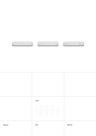 2012版中考科学 专题12质量和密度精品课件 浙教版