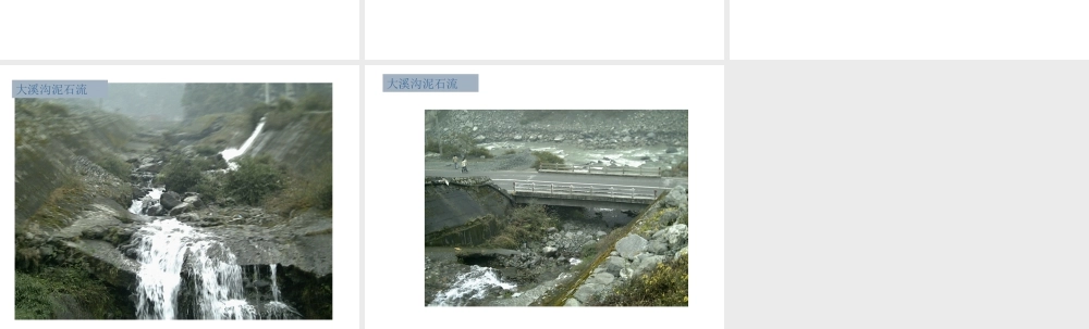 2013年七年级科学上册 3.5 泥石流课件 浙教版