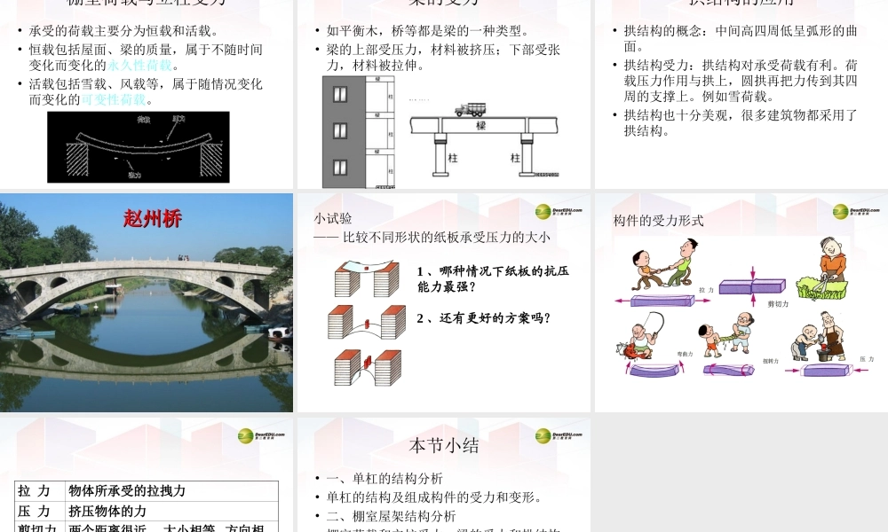 2014年高中通用技术 1.2典型结构案例分析课件 地质版
