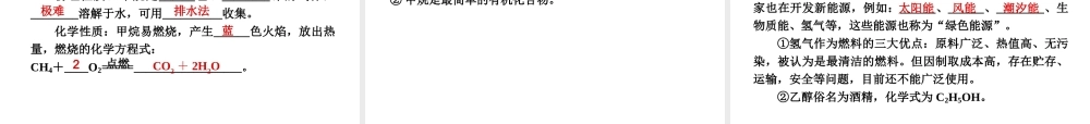 2013年中考化学复习方案 主题4 化学与社会发展课件 新人教版