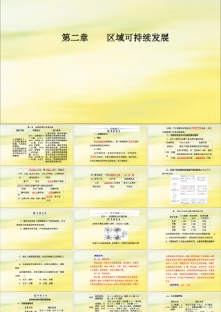 2020版高考地理大一轮复习 第三部分 第二章 区域可持续发展 第1讲 地理环境与区域发展课件 新人教版-新人教版高三全册地理课件