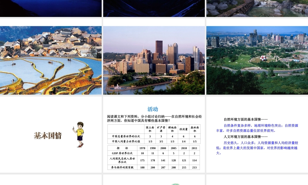 2014八年级地理下册 第九章 建设永续发展的美丽中国课件 （新版）湘教版