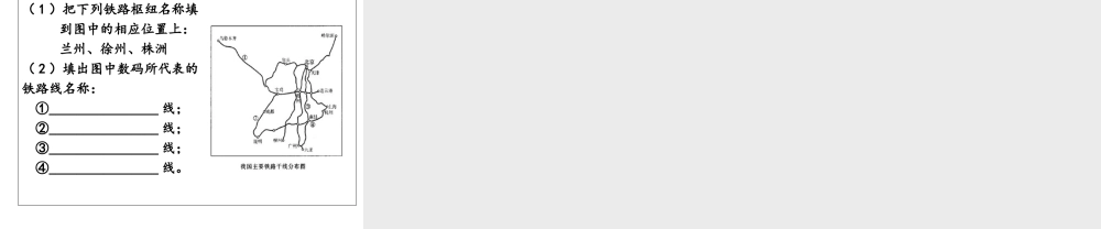 2014-2015学年八年级地理上册 第4章 第3节 合理发展交通运输（第1课时）课件 （新版）商务星球版