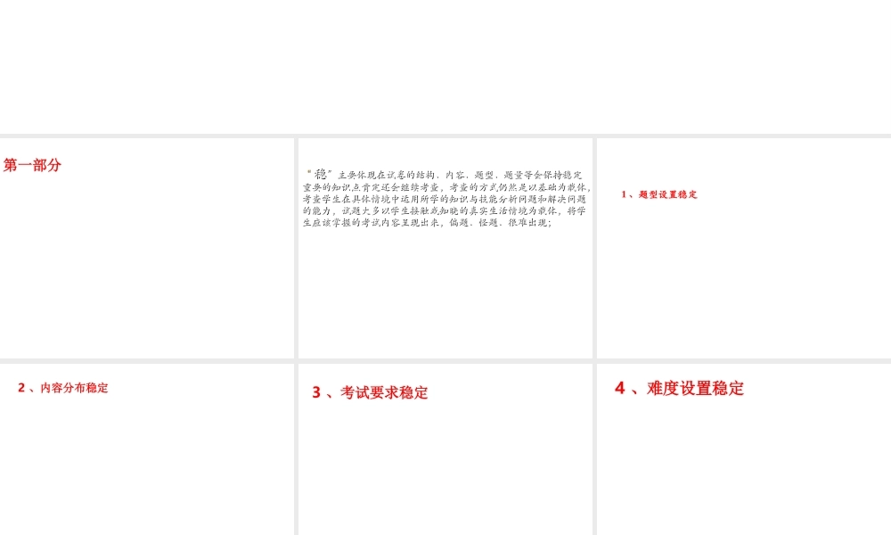 2014年初中化学复习讲座 紧扣考纲 逐步推进课件