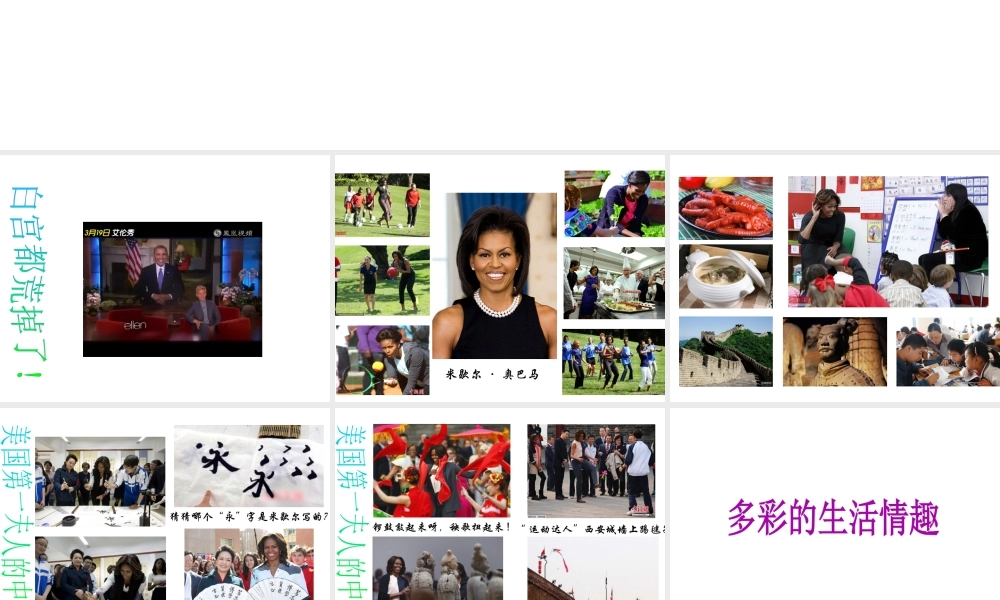 2014年秋七年级政治上册 第七课 第一框 多彩的生活情趣课件1 新人教版