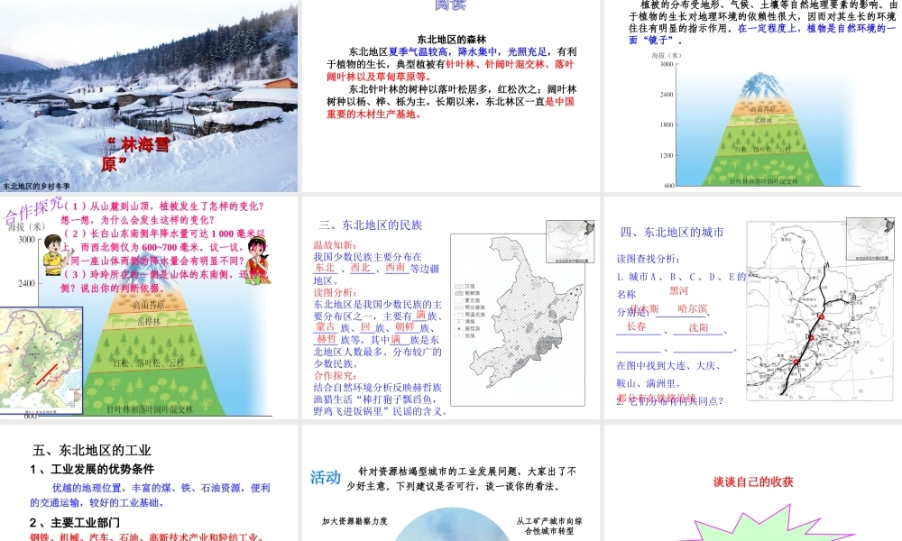 2014-2015学年八年级地理下册 第六章 位置与分布复习课件 （新版）湘教版