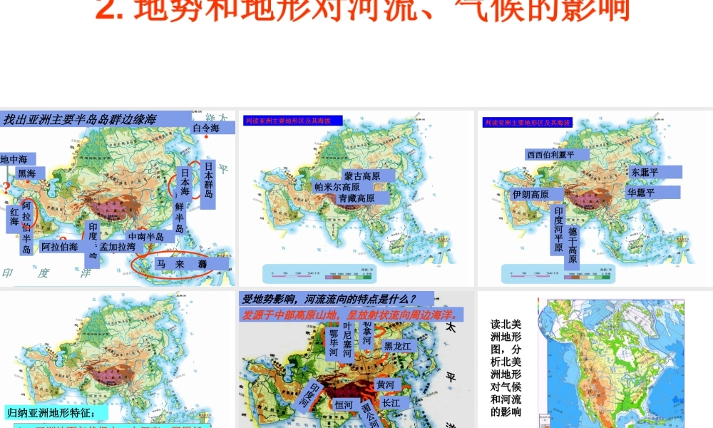 2014七年级地理下册 第六章 第二节 自然环境课件 （新版）新人教版