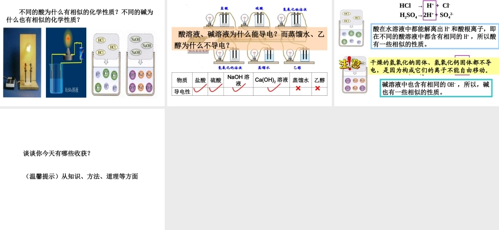2014九年级化学下册《常见的酸和碱（第4课时）教学课件 （新版）新人教版