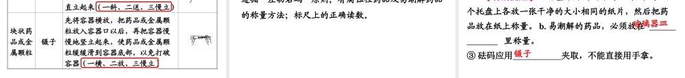 2014年中考化学总复习 考点清单 第一部分 基础知识讲解 第一单元 走进化学世界课件