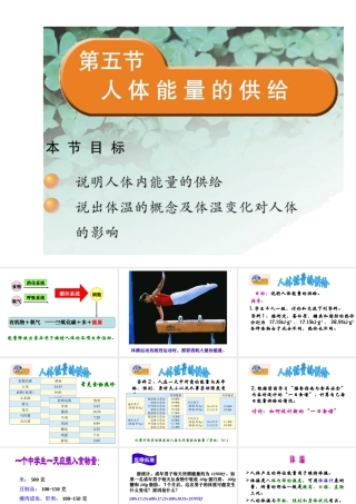 2014七年级生物下册 4.10.5 人体能量的供给课件一 （新版）苏教版