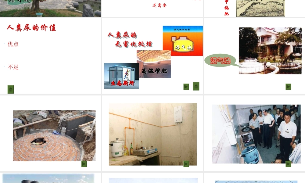 2014七年级生物下册 5 人体内废物的排出 人粪尿的处理课件1 新人教版