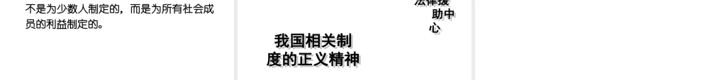 2014秋八年级政治下册 第十课 第一框 正义是人类良知的“声音”课件 新人教版