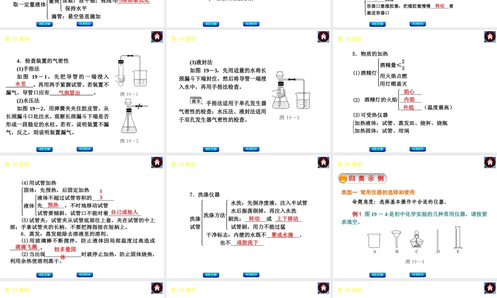 2014中考化学复习方案 主题五 科学探究课件 新人教版