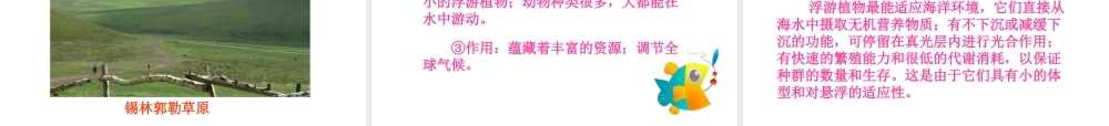 2014秋七年级生物上册 第一单元 第二章 第五节 生物圈是最大的生态系统（第2课时）课件 新人教版