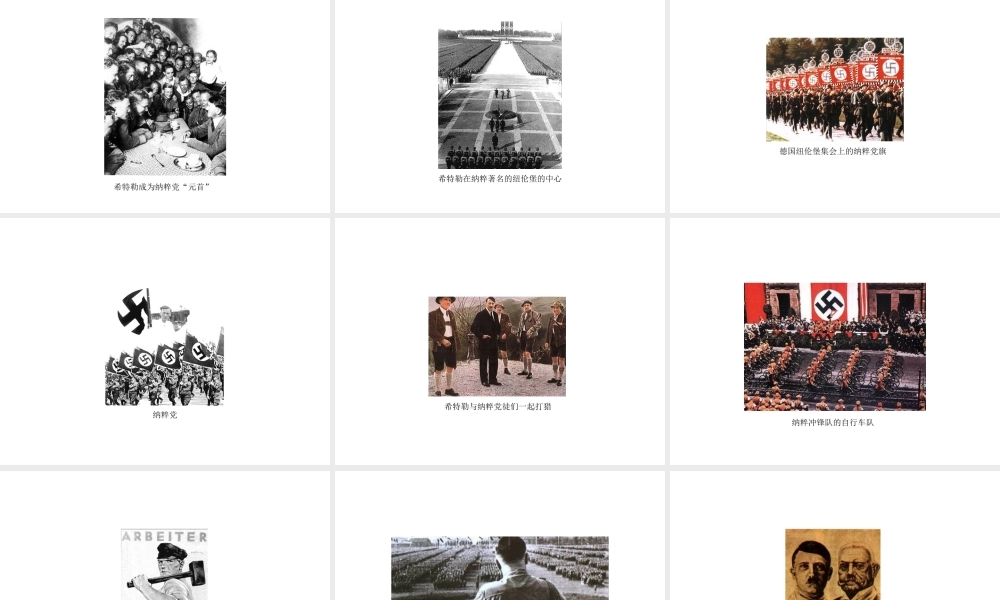 2017春九年级历史下册 世界现代史 第二学习主题 凡尔赛—华盛顿体系 第9课 德意日的法西斯化教学课件 川教版