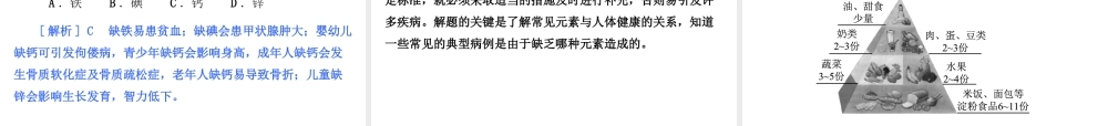 2015九年级化学下册 9.4 化学物质与健康精品课件 （新版）粤教版