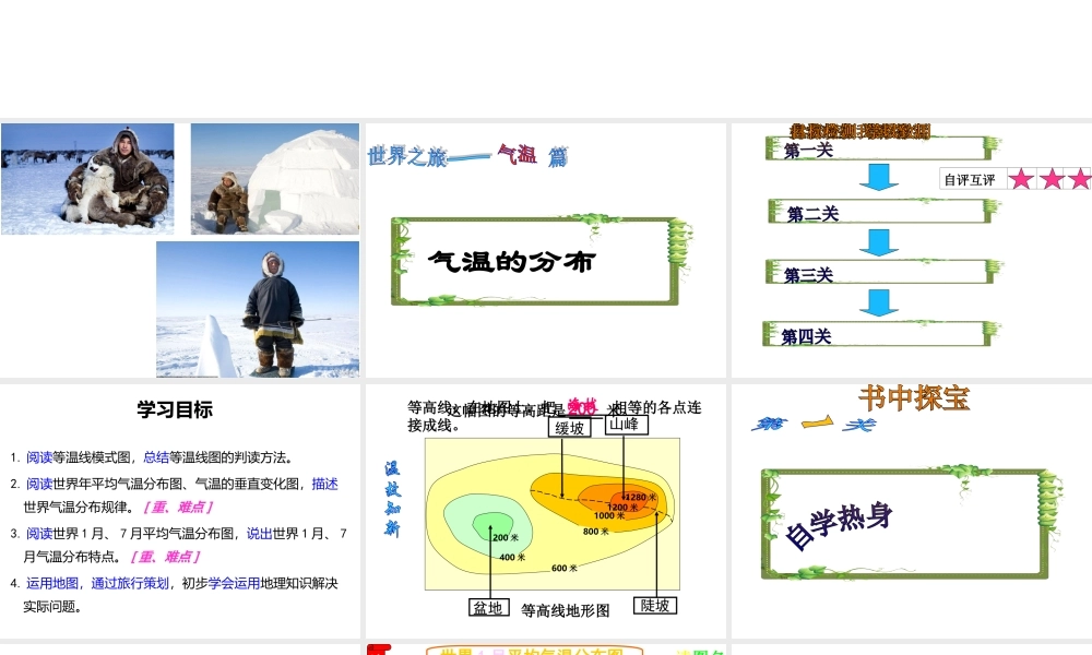 2015年河南省七年级地理上册 3.2 气温的变化与分布（第2课时）课件 （新版）新人教版