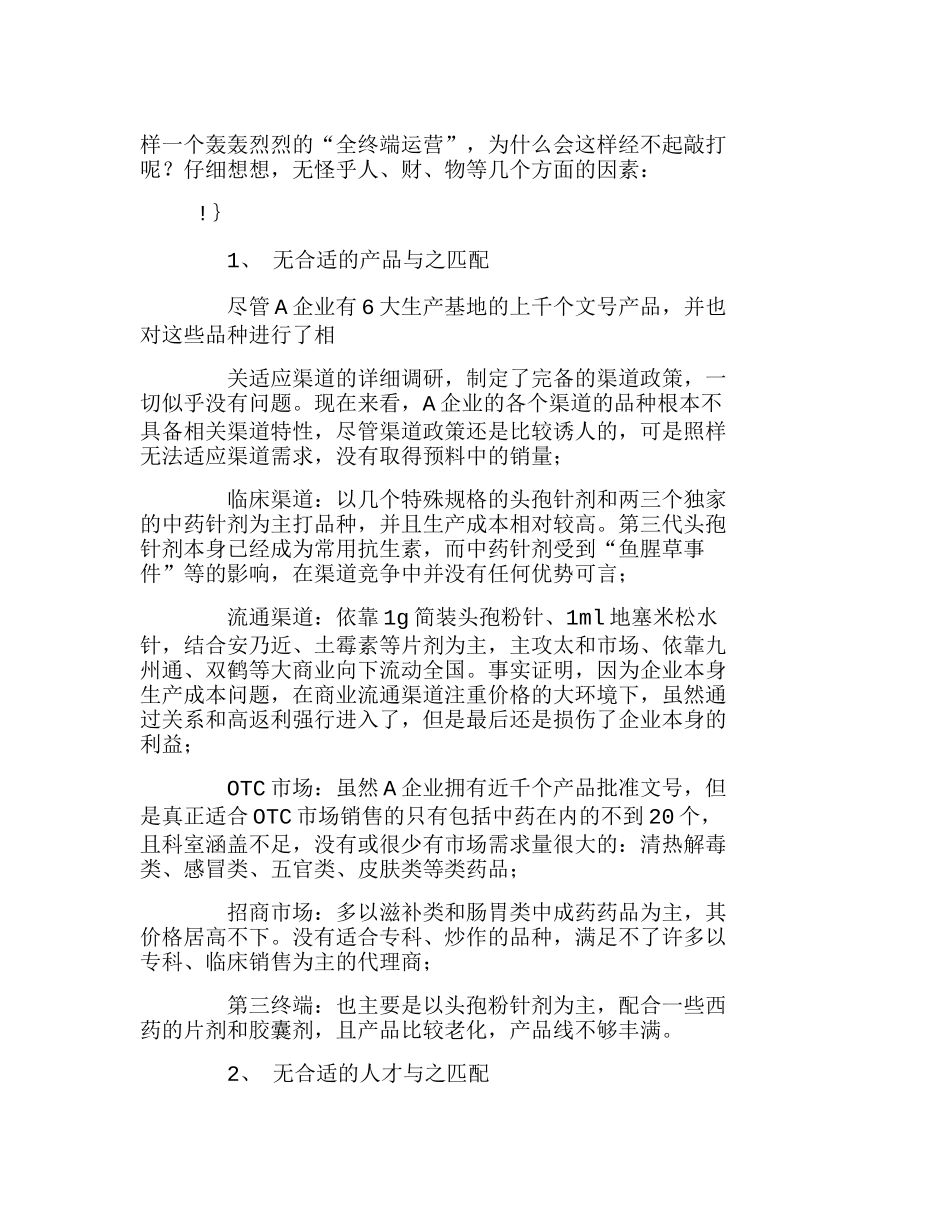 营销战略-冷眼看“全终端运营”分析研究 市场营销专业_第3页