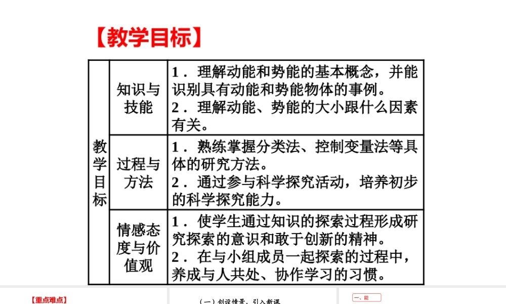 2019-2020学年沪科版八年级物理全册教学课件：10.6.1合理利用机械能课件